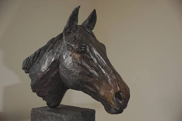 Horse Head Sculpture