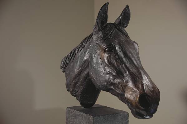Horse Head Sculpture